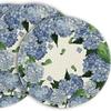 Temu verano transfronterizo nuevo ramas de flores y hojas estilo chino bola de flores mantel redondo de lino diseño de restaurante impermeable y aislamiento térmico