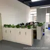 Nuevo Gabinete Divisorio de Oficina Simple Moderno para Archivos Bajo Gabinete de Almacenamiento Macetero de Flores Información Flores y Plantas Fabricante de Madera Venta Directa