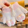 Guantes para niños de medio dedo para bebés de otoño e invierno para niños y niñas de 1 a 3 años, guantes pequeños de invierno cálidos para bebés de 2 años