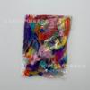 Celebidade Cibernética Bola Bobo Pluma Material DIY Suprimentos para Festa de Aniversário Bola Transparente Decoração Bola Decoração