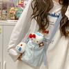 Nueva Bolsa Ligera para Teléfono Estilo Japonés, Bolsa para Botella de Agua al Aire Libre, Bolso Cruzado Portátil, Bolso Pequeño Casual Simple para Estudiantes, Mujeres