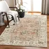 Alfombra Lavable Imitación Cachemir Persa Transfronteriza, Alfombrilla Lavable para Mesita de Noche de Dormitorio, Alfombra para Sala de Estar Doméstica Resistente a Manchas y al Desgaste