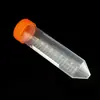 Tubo de Centrifugação de Plástico Tubo de Ensaio 1,5/2/5/10/15/50/100ml Tubo EP de Alta Velocidade Experimental Tubo de PCR Frasco de Sementes