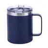 Copo Isolado de Aço Inoxidável 304 com Alça, Copo Pequeno de Aço, Isolamento Espesso a Vácuo de Camada Dupla, Copo de Água Fria, Portátil