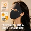 Facekini de Outono e Inverno Máscara Facial Quente Proteção Facial Completa para Mulheres Ciclismo ao Ar Livre Máscara à Prova de Vento Proteção contra Frio Venda por Atacado