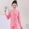 Camiseta Básica de Manga Larga para Niña Chaqueta de Otoño Infantil Pieza Única Algodón Puro Primavera y Otoño Delgado Ropa Interior Térmica para Niña