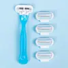 Precio de Fábrica, Nuevo Producto de Comercio Transfronterizo, Cuchillas de Afeitar Manuales de 5 Capas, Universal para Hombres, Cabezal de Afeitar Gillette de Cinco Cuchillas
