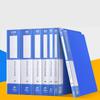 Fornecimento direto de fábrica impermeável A4 armazenamento de papel de teste Book Office arquivo de pasta azul transparente inserir multi-camada Data Book