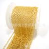 Venta Directa Cobre Redondo Cruz Cadena Delgada Cadena en Forma de O 1.5mm Cadena DIY Accesorios de Joyería Se Puede Agregar para Hacer Cadena Delgada de Cobre con Preservación de Color