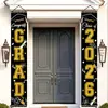 Pareados Transfronterizos de Temporada de Graduación, Decoración de Lugar, Banderines de Puerta, Banderines Colgantes Temáticos de la Generación 2026 y Decoraciones de Cortina de Puerta