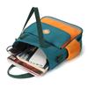 Mochila escolar para estudiante de primaria con logo impreso, portátil, para colgar, bolsa tutorial con estampado, mochila de arte infantil para entrenamiento y clases de recuperación