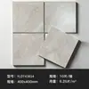 Pisos Pequenos Azulejados com Esmalte Esculpido Fosco 400*400 Cozinha Banheiro Banheiro Antiderrapante Cinza Azulejos Retro Azulejos Cerâmicos