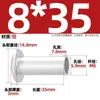 GB873 remache de aluminio cabeza plana grande remache semitubular cabeza semirredonda remache hueco cabeza redonda M2M2.5M3M4M5M6