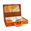 Caja de Almacenamiento de Pólizas de Seguro Fuld Ping An Pacífico PICC Vida Xinhua Taikang Maletín de Contratos Caja de Regalo