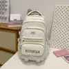 Mochila Nueva de Color Sólido de Gran Capacidad, Estilo Ins Academy Japonés, Mochila Versátil con Múltiples Compartimentos Reductora de Peso para Estudiantes de Secundaria