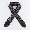 Correa de Guitarra Nueva Bordada Estampada Correa de Hombro Engrosada 5 cm de Ancho Correa de Cuero Cuero Genuino Estilo Poliéster