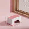 Banquito Infantil, Reposapiés para Baño, Taburete Pequeño, Reposapiés Espeso para Bebé, Reposapiés, Taburete para Inodoro, Diseño Sencillo, Especialmente Diseñado