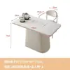 Conjunto de mesa de chá e cadeiras para varanda de apartamento pequeno estilo creme moderno minimalista mesa de chá doméstica com chaleira integrada novo modelo 2025