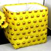 Cesta de Almacenamiento, Caja de Almacenamiento Plegable, Cesta de Lavandería con Cordón, Bolsa de Almacenamiento para Ropa y Edredones, Bolsa para Ropa, Cesta de Almacenamiento para Ropa Sucia