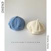 Boina de punto de lana cálida para bebé de otoño, gorro para niños y niñas, Primavera Otoño Invierno