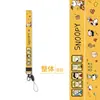 Cordão para Celular, Chave de Pescoço, Porta-Cartão de Controle de Acesso, Pen Drive Anti-Perda para Estudante, Pulseira de Identificação, Crachá de Trabalho, Desenho Animado Fofo