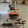 Desmalezadora de Gasolina con Tracción en las Cuatro Ruedas, Rotocultivador Agrícola, Máquina Todo en Uno para Excavación y Desmalezado, Rotocultivador, Micro-Cultivo, Desmalezado, Trituración de Hierba, Maíz en Huertos