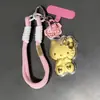 Chaveiro de Gato em Ouro Puro 999, Pingente Fofo de Gatinho para Bolsa, Pequeno Brinde Promocional, Presente de Ano Novo