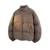 Chaqueta de Algodón Jack Chuan Yang 40D Nylon Cuello Alto Cálida 2025 Invierno Nuevo Casual Versátil Pareja