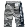 FHGS personalizado carta casual shorts masculino verão algodão moda calças impressas qualidade urbana moda masculina