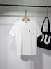 Camiseta de Manga Corta para Hombre Estilo Japonés de Verano 2026 Nueva Marca de Moda Casual Holgada Versátil Camiseta de Media Manga Cuello Redondo Ropa para Hombre