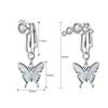 Amazon Nuevo Producto Transfronterizo Sin Perforación Colgante de Mariposa Goteo de Aceite Mariposa Adorno para el Ombligo Uña para el Ombligo Uña Falsa para el Ombligo Clip para el Ombligo