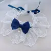 Toalla de saliva para perros, bufanda para mascotas, babero para perros grandes, medianos y pequeños, collar de joyería para mascotas, collar con cascabel, pajarita para perros