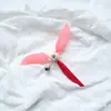 Valor de color alto color molino de viento giratorio juguete para gatos con plumas cabeza de repuesto juguete para gatos caza de plumas suministros interactivos para aliviar el aburrimiento del gato