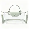 Bolso de Mano Transparente de Gelatina de PVC para Mujer, Cruzado Impermeable de un Solo Hombro, Estilo Longchamp, Bolsa Ita