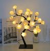 Lámpara con Forma de Árbol, Lámpara Bonsái, Lámpara de Mesa Decorativa, Luz de Noche LED, Flor de Rosa, Flor de Ciruelo, Lámpara de Hoja de Arce, Iluminación Continua, Protección Ocular