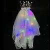 Juguetes Brillantes para Mercado Nocturno al por Mayor, Guirnalda de Plumas Brillantes para Diadema, Luz para Sesión de Fotos Super Hada Celebridad de Internet, Velo de Novia, Diadema de Luz Cálida