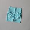 Shorts Deportivos de Levanta Glúteos Color Durazno, de Cintura Alta, Control de Abdomen, Adelgazantes, de Secado Rápido, para Entrenamiento de Carrera, Shorts de Yoga, Glúteos de Durazno