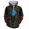 Nueva Sudadera con Capucha y Cremallera Cosplay de Anime Impresa en 3D Traje Mejorado del Universo Paralelo Marvel Zz