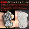 Cuentas Redondas de Obsidiana Plateada Natural, Cuentas Sueltas, Accesorios para Pulseras Talladas de Planetas, Pulsera Despertar León Pixiu de Obsidiana Negra DIY Venta al por Mayor