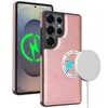 70% de Desconto Porta-Cartão Sucção Magnética Adequado para Capa de Celular Samsung S25Ultra Couro Lateral com Sensação de Pele Capa Protetora S24Ultra