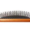 Fabricante Transfronteiriço Madeira Maciça Pente com Almofada de Ar Pente com Agulhas de Aço Massagem Alisamento de Cabelo Placa Grande Pente com Bolsa de Ar Pente para Cabeleireiro Atacado