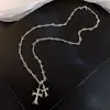 Colar de pérolas com franjas de camada dupla feminino design de nicho corrente para clavícula corrente de pescoço de luxo leve temperamento de alta qualidade