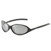 26 Gafas Deportivas Ovaladas para Exteriores de Nueva Tendencia Transfronteriza, Gafas de Sol Alienígena de Moda Europea y Americana, Gafas de Ciclismo