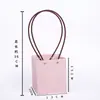 Dia das Mães Bolsa de Couro Impermeável para Arranjo de Flores Embalagem para Buquê Caixa de Presente Bolsa Tote Embalagem para Flores Musiss/Muxi Várias Cores