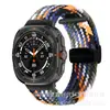 Correa tejida de nailon con cierre plegable magnético adecuada para la pulsera ultra Samsung Galaxy Watch Ultra2