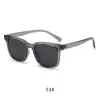Nuevas gafas de sol cuadradas estilo coreano de celebridad de internet, elegantes y versátiles, protección UV, gafas de sol polarizadas TR
