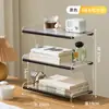 Prateleira de Armazenamento para Mesa, Estante de Canto de Mesa, Prateleira de Armazenamento para Estação de Trabalho, Mesa de Trabalho para Estudante, Estante Simples, Prateleira de Armazenamento para Dormitório