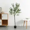 Árvore de simulação planta bonsai planta em vaso shopping center escritório sala de estar decoração flor flor artificial planta verde banana de viajante atacado