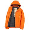 Chaqueta Exterior de Marca para Hombres y Mujeres, Forro de Plumas de Grafeno Tres en Uno, Ropa Cálida para Montañismo, Ropa Casual para Compra Grupal