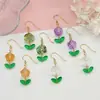 Brincos Pequenos e Vibrantes com Pingente de Flor de Rosa Brincos Pequenos de Flor Fresca para Mulheres Joias de Orelha de Nicho de Alta Qualidade